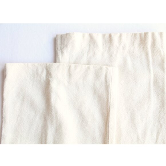 Sézane Théophile Trousers 33" / Size 36 / US 4 / Ecru High Rise Wide Leg Wool - Picture 9 of 10